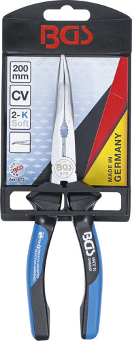 BGS Telefonzange | mit Schneide | gebogen | 200 mm