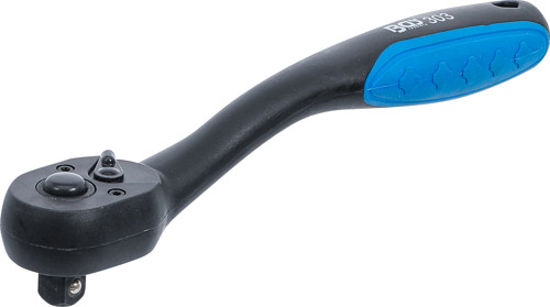 BGS Umschaltknarre, kunststoff-ummantelt | Abtrieb Außenvierkant 10 mm (3/8