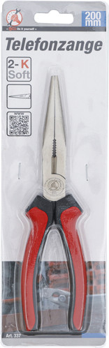 BGS Telefonzange | gerade | 200 mm