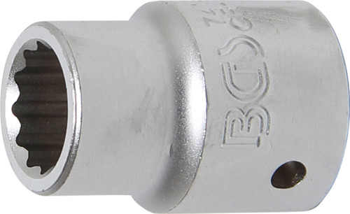 BGS Steckschlüssel-Einsatz Zwölfkant | Antrieb Innenvierkant 20 mm (3/4