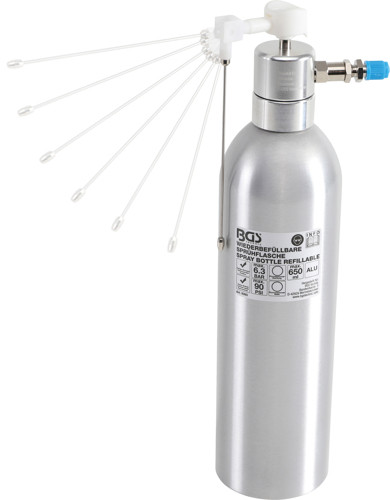 BGS Druckluft-Sprühflasche | Aluminiumausführung | 650 ml