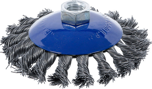 BGS Scheibenbürste | Aufnahme M14 x 2,0 mm | Ø 115 mm