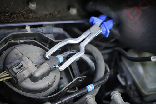 BGS Kraftstoffleitungs-Zange | 230 mm