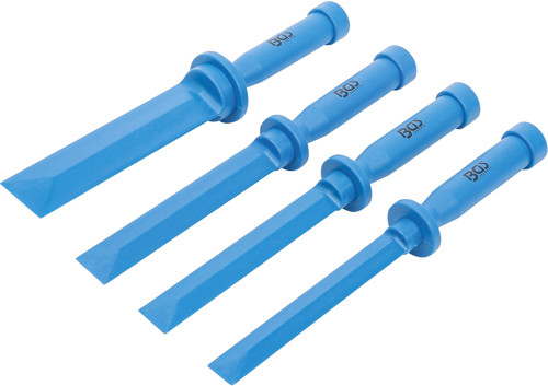 BGS Kunststoff-Schaber-Satz | 19 - 22 - 25 - 38 mm breit | 4-tlg.