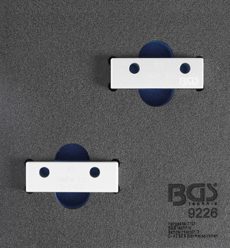 BGS Werkstattwageneinlage 1/6: Nockenwellen-Arretierwerkzeug-Satz | für Lancia K 2.0l 20V