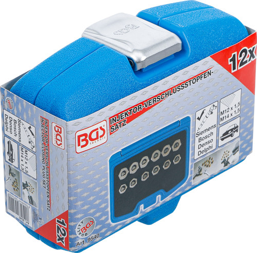BGS Injektor-Verschlussstopfen-Satz | 12-tlg.