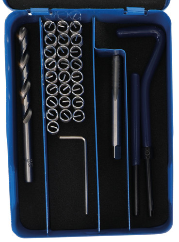 BGS Gewinde-Reparatursatz | M7 x 1,0 mm | 29-tlg.