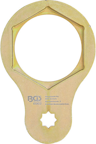 BGS Getriebeölschlauch-Schlüssel | für Volvo FM12 | SW 74 mm