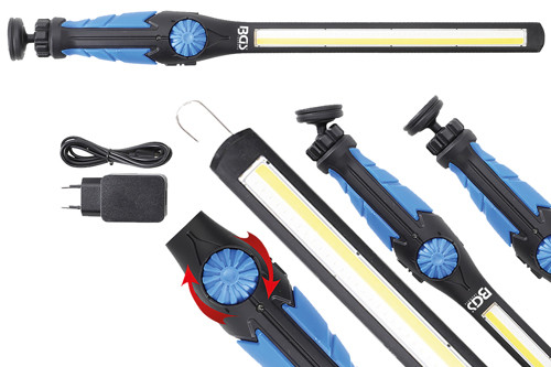 BGS COB-LED / UV-Arbeits-Handleuchte | ultra flach