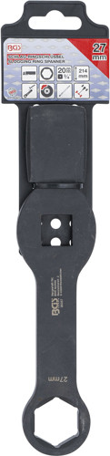 BGS Schlag-Ringschlüssel | Sechskant | mit 2 Schlagflächen | SW 27 mm