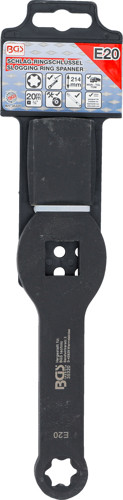 BGS Schlag-Ringschlüssel | E-Profil (für Torx) | mit 2 Schlagflächen | SW E20