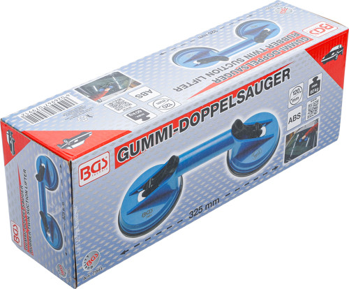 BGS Gummi-Doppelsauger | ABS | Ø 120 mm | 325 mm