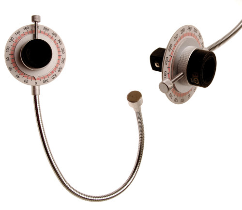 BGS Drehwinkel-Messgerät mit Magnetarm | Antrieb Innenvierkant 20 mm (3/4