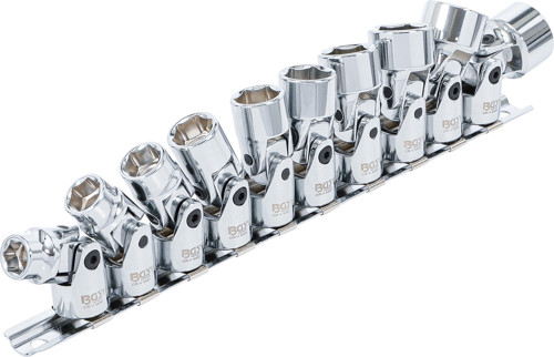 BGS Kardangelenk-Einsatz-Satz Sechskant | Antrieb Innenvierkant 10 mm (3/8