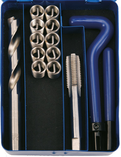 BGS Gewinde-Reparatursatz | M12 x 1,25 mm | 14-tlg.