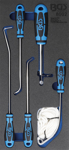 BGS Werkstattwageneinlage 1/3: Windschutzscheiben-Werkzeug-Satz | 5-tlg.