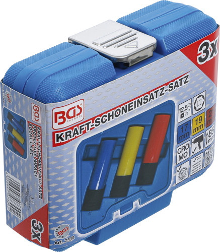 BGS Kraft-Schoneinsatz-Satz | Antrieb innenvierkant 12,5 mm (1/2