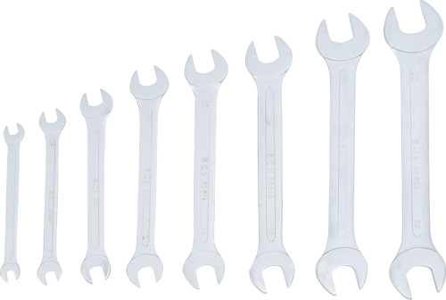 BGS Doppel-Maulschlüssel-Satz | SW 6 - 22 mm | 8-tlg.