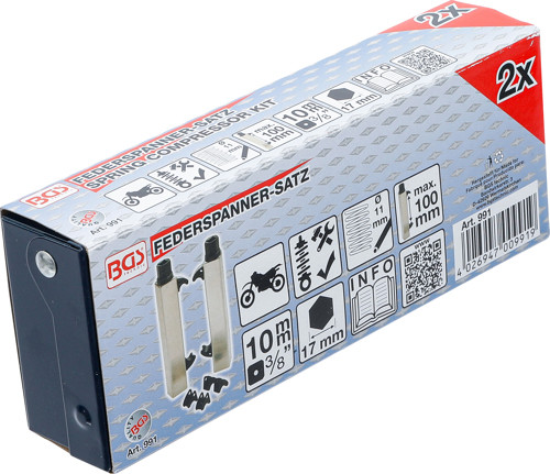 BGS Federspanner-Satz | für Motorräder | 2-tlg.