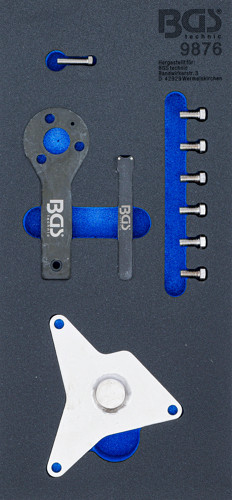 BGS Werkstattwageneinlage 1/3: Motor-Einstellwerkzeug-Satz | für Alfa Romeo, Fiat 1.4 MultiAir