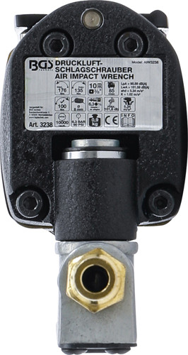 BGS Druckluft-Schlagschrauber | 10 mm (3/8