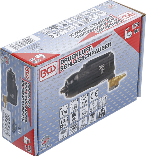 BGS Druckluft-Schlagschrauber | 10 mm (3/8