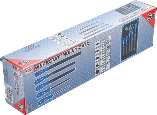 BGS Werkstattfeilen-Satz | 5-tlg.