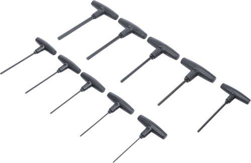 BGS Schraubendreher-Satz mit T-Griff | Zollmaße | Innensechskant 3/32