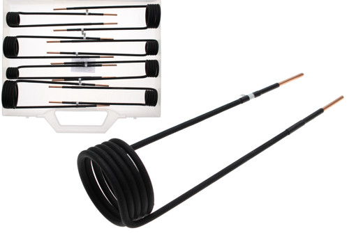 BGS Induktions-Spulen-Satz für Induktionsheizgerät | 90° abgewinkelt | für Art. 2169 | 8-tlg.