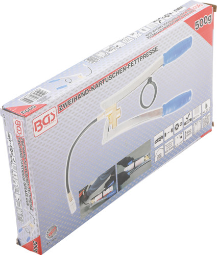 BGS Zweihand-Kartuschen-Fettpresse | 500 g