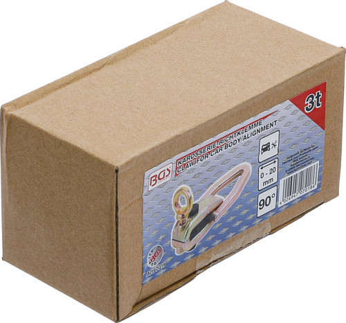 BGS Karosserie-Richtklemme | 90° | zwei Zugrichtungen | max. 3 t