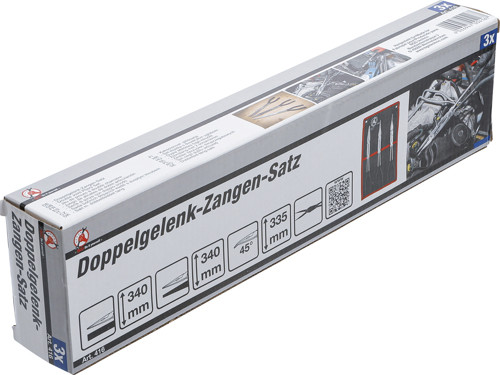 BGS Doppelgelenk-Zangen-Satz | 3-tlg.