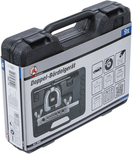 BGS Doppel-Bördelgerät | 9-tlg.