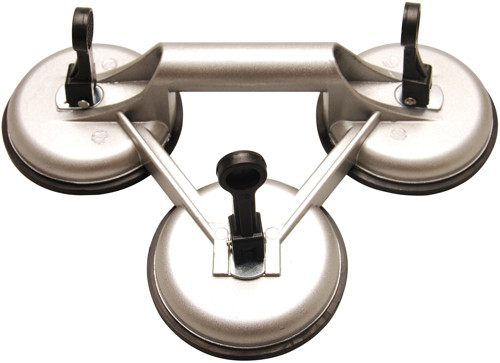 BGS Dreifach-Gummisauger | Aluminium | Ø 115 mm
