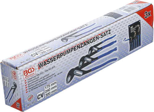 BGS Wasserpumpenzangen-Satz | 3-tlg.