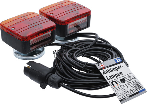 BGS Anhänger-Lampen mit Magnethalter | 2-tlg.