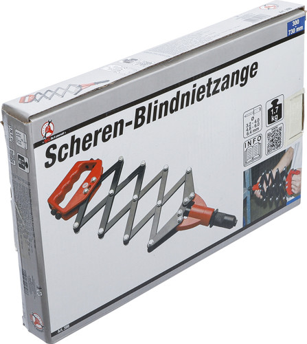 BGS Scheren-Blindnietzange | 3,2 - 6,4 mm | 300 - 730 mm