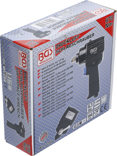 BGS Druckluft-Schlagschrauber | 12,5 mm (1/2