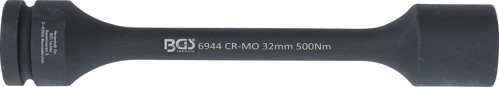 BGS Torsions-Kraft-Steckschlüssel-Einsatz Sechskant | Antrieb Innenvierkant 25 mm (1