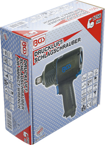 BGS Druckluft-Schlagschrauber | 20 mm (3/4