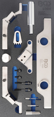 BGS Werkstattwageneinlage 1/3: Motor-Einstellwerkzeug-Satz | für Opel, Saab, Chevrolet 2.0l / 2.4l