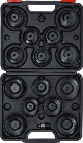 BGS Ölfilterschlüssel-Satz | Antrieb Innenvierkant 10 mm (3/8