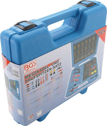 BGS Messkabel- und Prüfspitzen-Satz | 92-tlg.