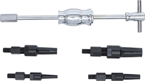 BGS Grundloch-Innenlager-Abzieher-Satz mit Gleithammer | 5-tlg.