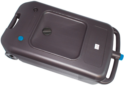 BGS Öl-Auffang-Kanister mit Ausgießer | fahrbar | 40 l