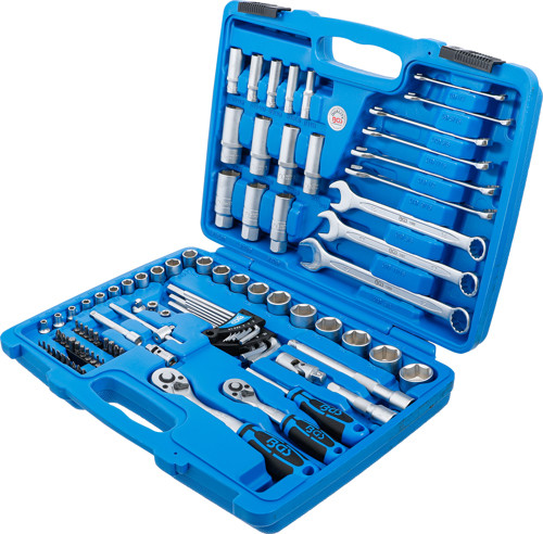 BGS Steckschlüssel-Satz Sechskant | Antrieb 6,3 mm (1/4