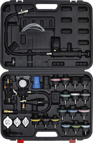 BGS Kühlsystem-Abdruck und Prüfgerät inkl. Befüllsystem | 27-tlg.