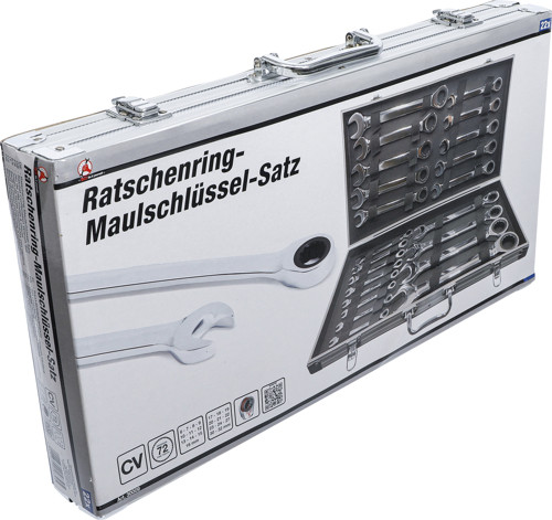 BGS Ratschenring-Maulschlüssel-Satz | SW 6 - 32 mm | 22-tlg.