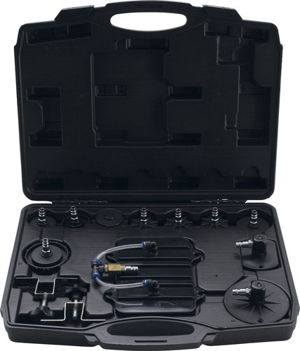 BGS Druckluft-Bremsenentlüfter- und Adapter-Satz | 17-tlg.