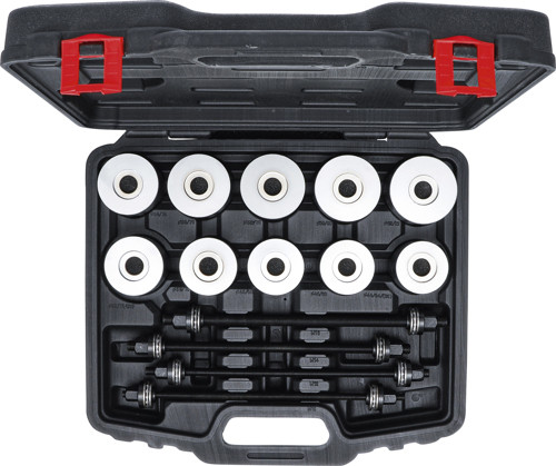 BGS Zug- und Druckhülsen-Satz | mit 4 Spindeln | 24-tlg.